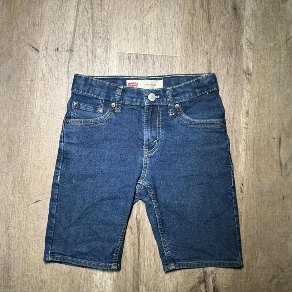 Levi's Dark Wash Denim Jean Shorts Jorts Size 28 Casual‎ Summer Streetwear